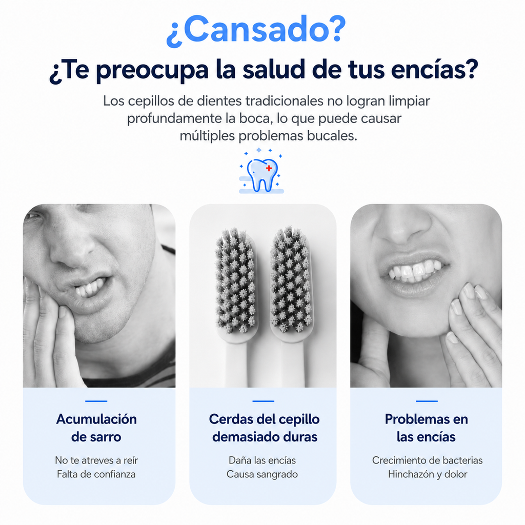 😁Irrigador dental eléctrico - Limpieza Profunda Donde el Cepillo No Llega