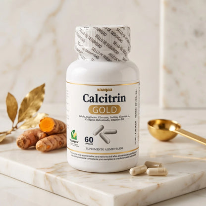 Calcitrin Gold — No es la edad, es lo que le falta a tus huesos