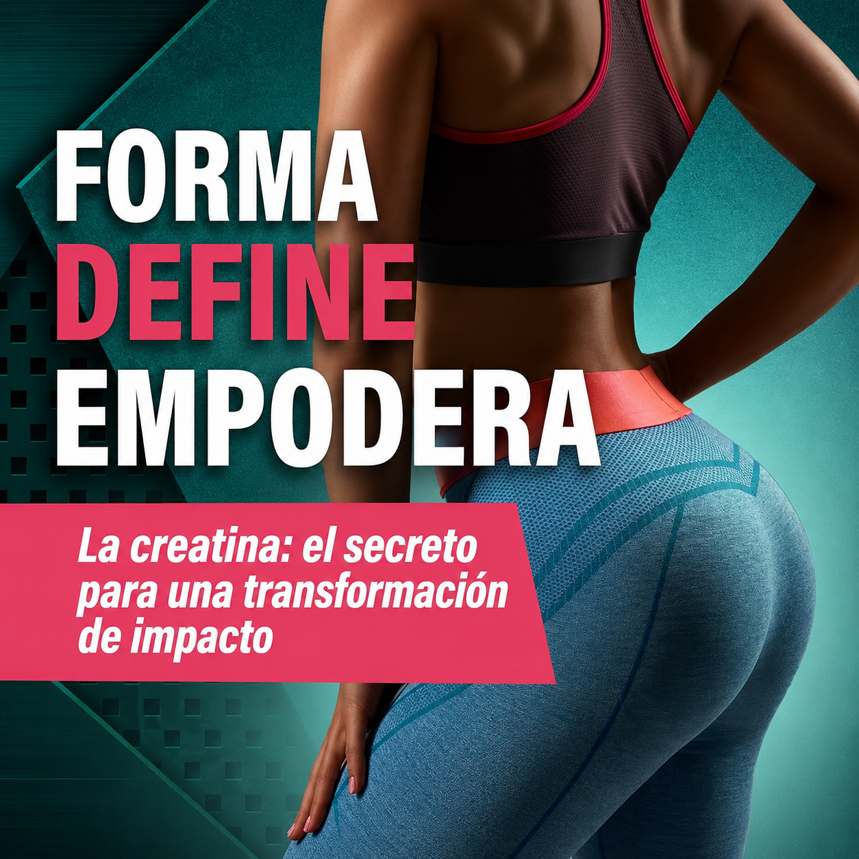 🍑Creatina for women- ¡Desarrolla Tus Glúteos y Lleva Tu Entrenamiento al Siguiente Nivel!