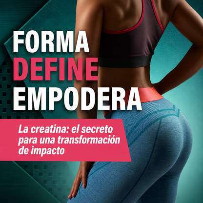 🍑Creatina for women- ¡Desarrolla Tus Glúteos y Lleva Tu Entrenamiento al Siguiente Nivel!