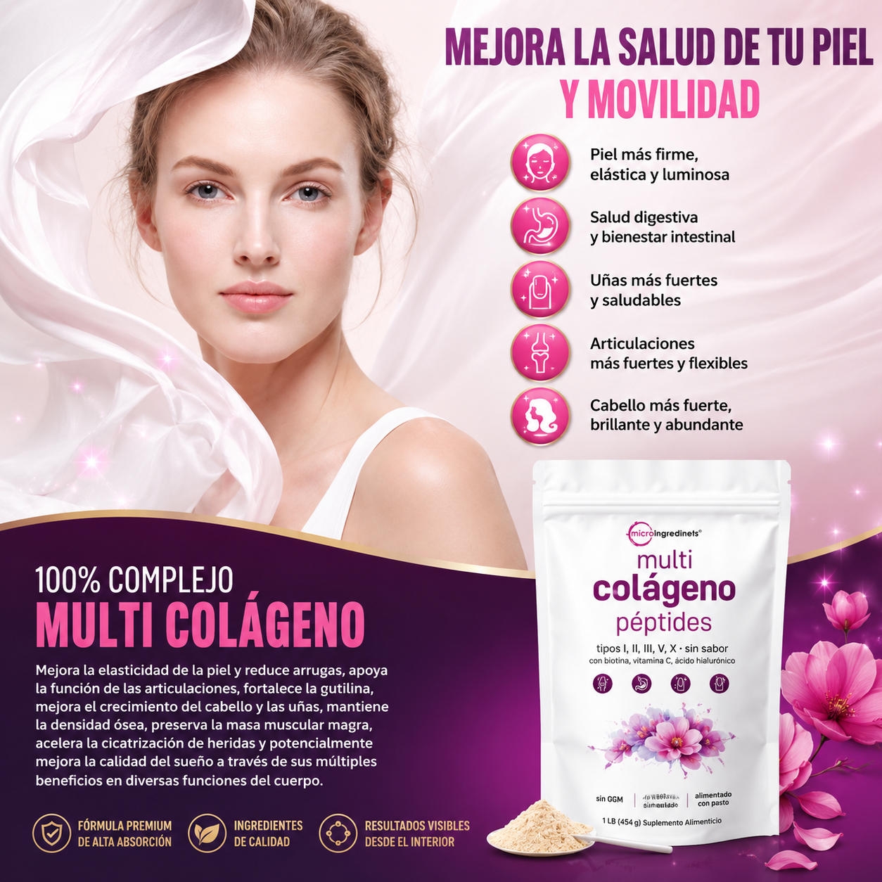 ✨ Multi Colágeno Hidrolizado Premium