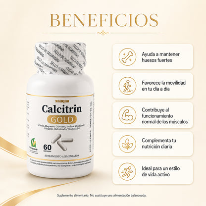 Calcitrin Gold — No es la edad, es lo que le falta a tus huesos