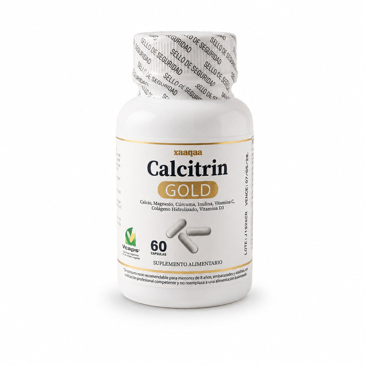 Calcitrin Gold — No es la edad, es lo que le falta a tus huesos