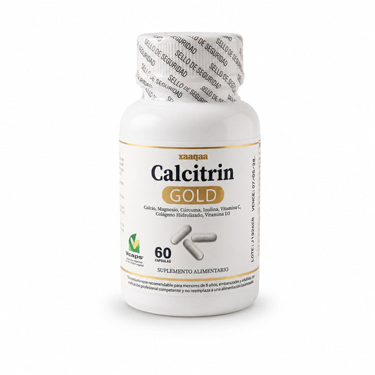 Calcitrin Gold — No es la edad, es lo que le falta a tus huesos