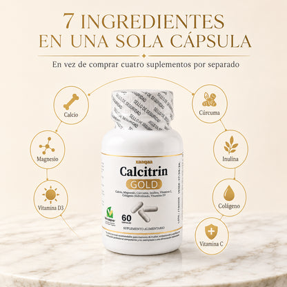 Calcitrin Gold — No es la edad, es lo que le falta a tus huesos