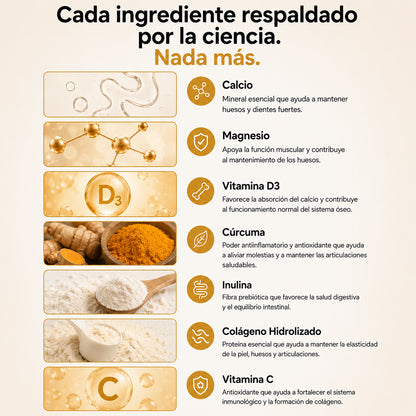 Calcitrin Gold — No es la edad, es lo que le falta a tus huesos