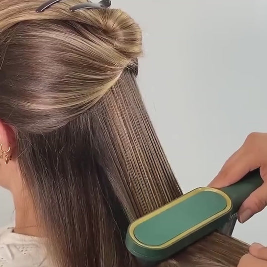 💖 El Cepillo 3 en 1 que alisa, desenreda y crea rizos en minutos